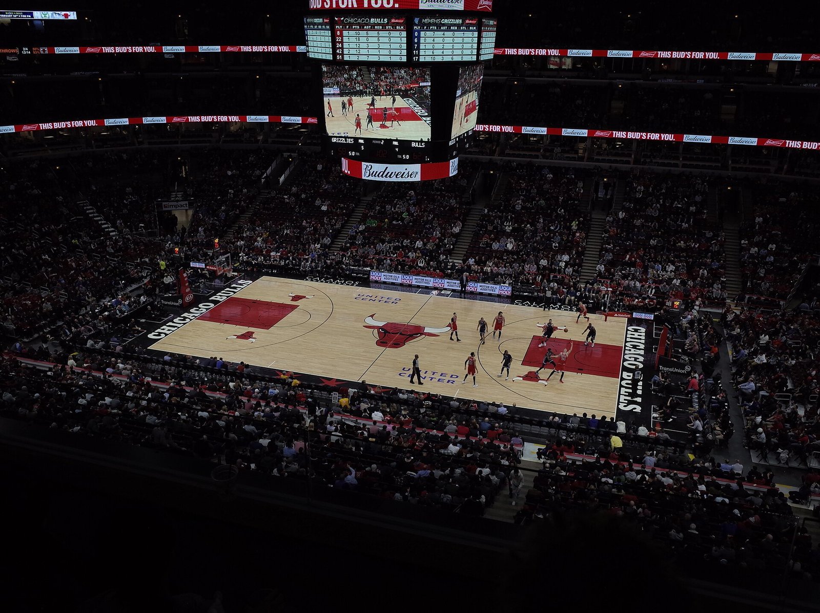 The Memphis Grizzlies compete in an NBA game.