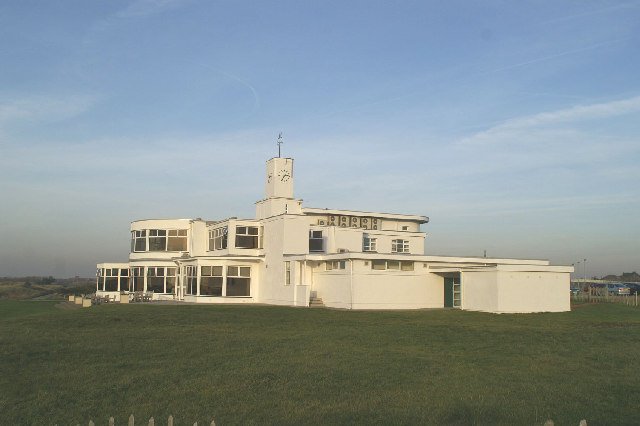 The fairways and dunes of Royal Birkdale Golf Club in England.