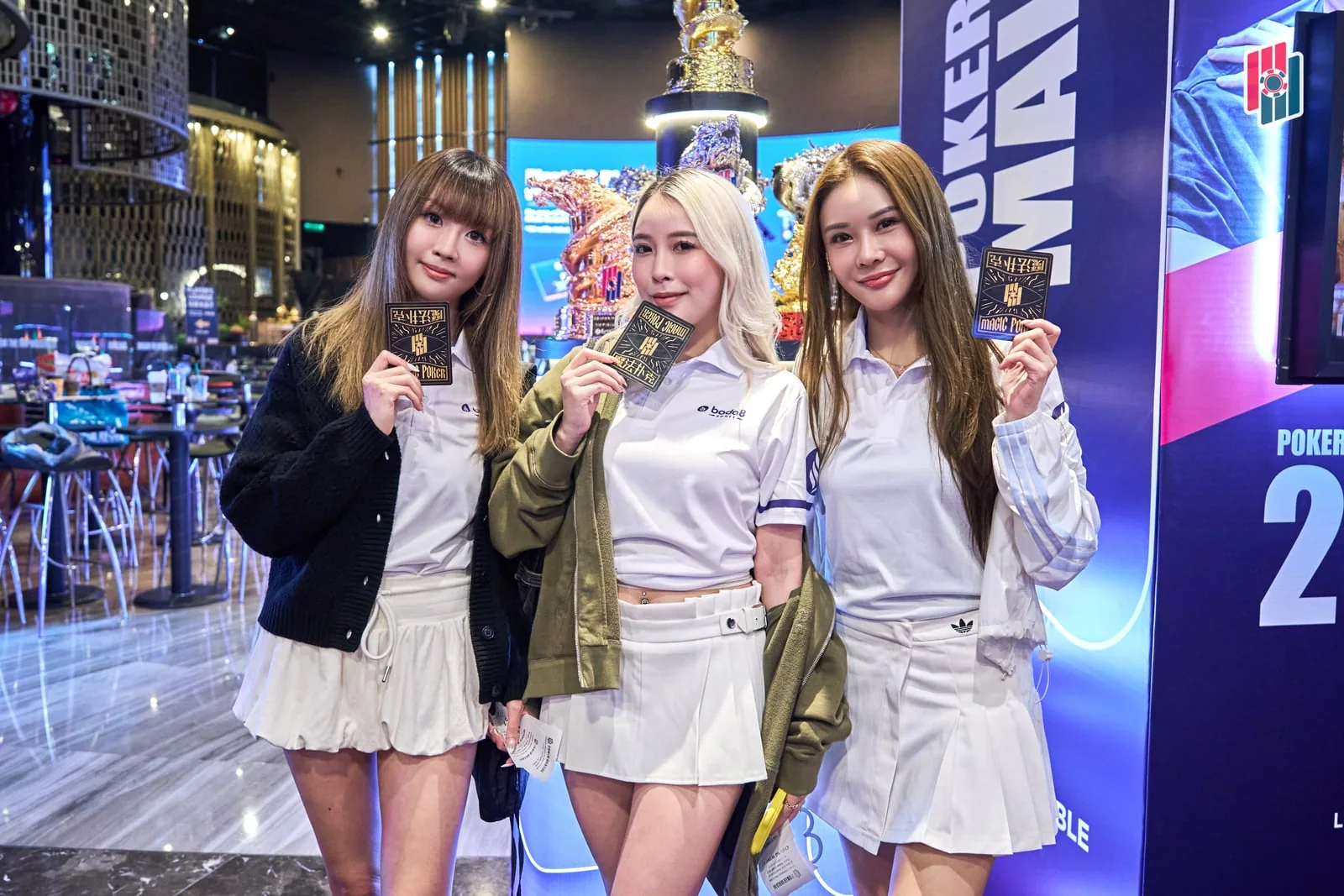 Three Boda8-supported players together at Poker Dream 26.