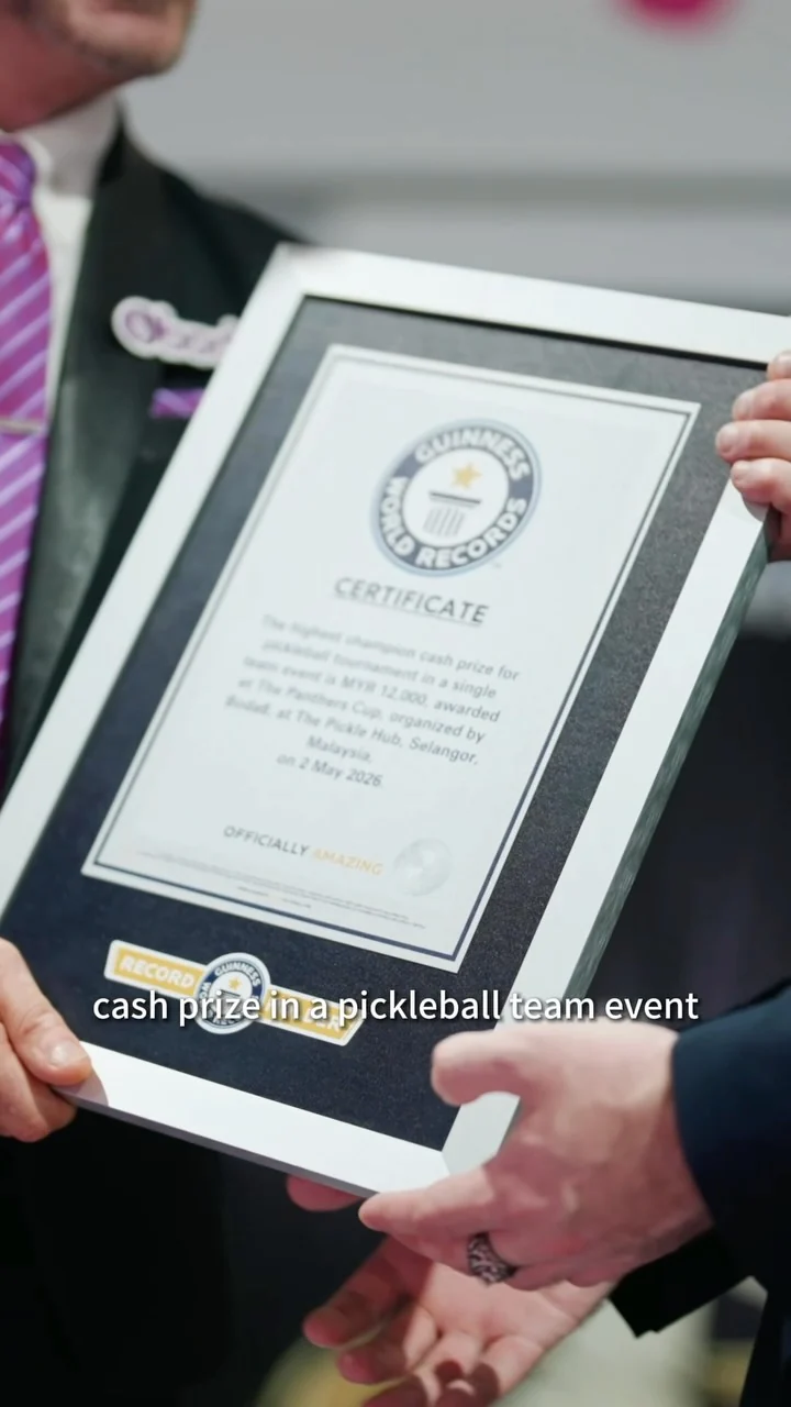 Guinness World Records certificate featured by Boda8 Sport.